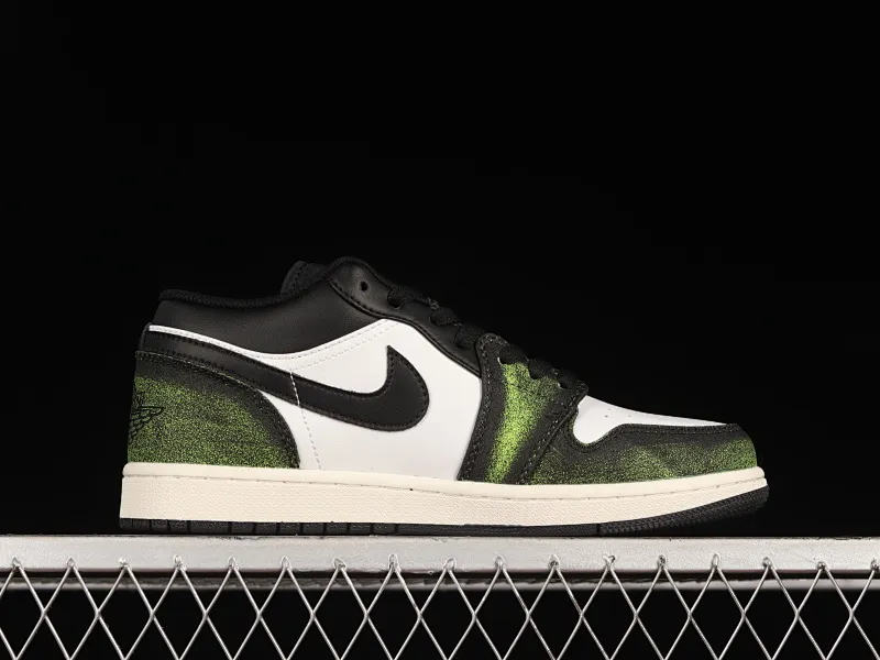 All categories Air Jordan Jordan series basketball shoes Air Jordan 1 Low Z version Air Jordan 1 Low "Wear Away" AJ1 Joe 1 Forest Green DN3705-003